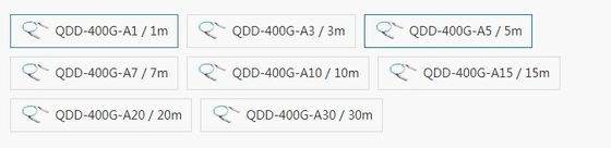 Mellanox 호환 QDD-400G-A10 액티브 광 케이블