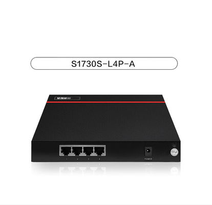 4 포트 PoE 이더넷 스위치 S1730S-L4P-A 풀 듀플렉스 반 듀플렉스 통신