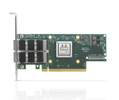 10/100Mbps 전송 속도와 함께 Mellanox MCX653106A-HDAT 네트워크 어댑터 카드