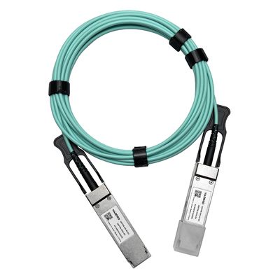 100Gb/S QSFP28 실내 광섬유 케이블 MFA1A00-C100 수동 구리 케이블