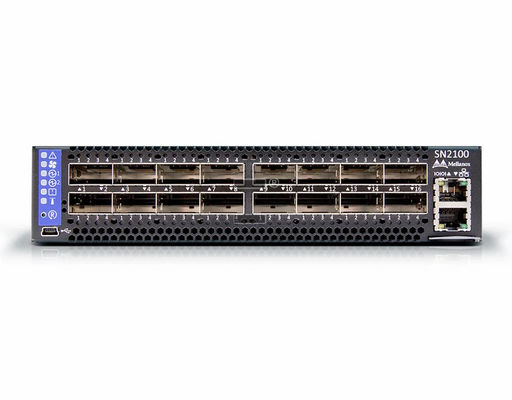 SN2100 100 GbE 스위치 16x 100 GbE QSFP28 대용량 기업용 고속 네트워크