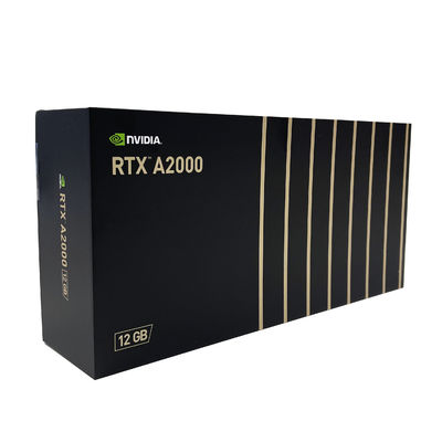 12g 60Mhs GDDR6 GPU 카드 RTX A2000 게임 애호가용 그래픽 비디오 카드