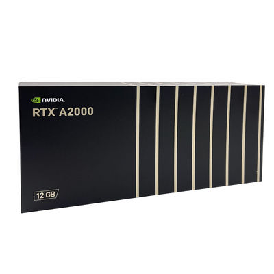 12g 60Mhs GDDR6 GPU 카드 RTX A2000 게임 애호가용 그래픽 비디오 카드