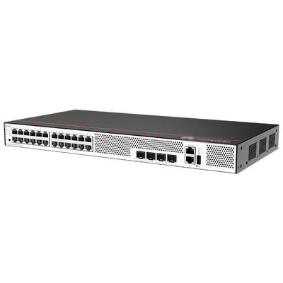 S5735-L24T4S-A1 24*10/100/1000BASE-T 포트 4*GE SFP 포트 AC 전원 IP 라우팅 OSPFv3