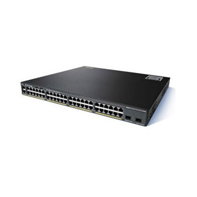 스톡 2960X 48 포트 기가비트 10G SFP POE 레이어 2 네트워크 스위치 WS-C2960X-48FPD-L
