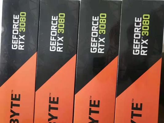 1710Mhz 코어 클럭 GPU 카드 기가바이트 GeForce RTX 3080 게임 비디오 카드