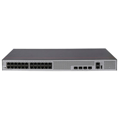 S5735-L24T4S-A 24 포트 스위치로 네트워크가 풀 듀플렉스 반 듀플렉스 모드에서 향상