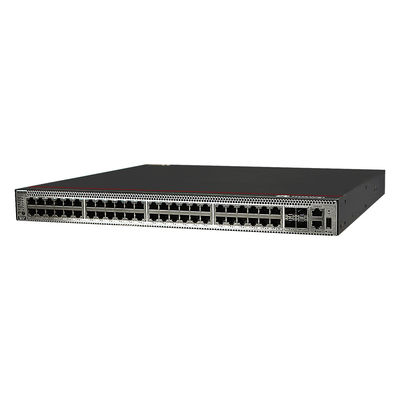 1U MPLS VXLAN 스위치 S5731-H48T4XC 블랙 체시와 GE/10GE Uplink 포트 WLAN AC