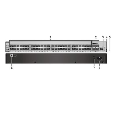 176Gbps/432Gbps POE 네트워크 스위치 S5735-L48P4X-A1